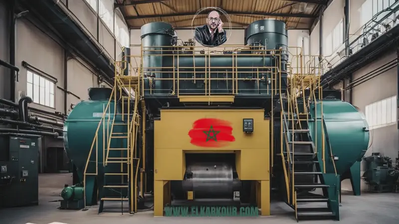 Chaudière biomasse industrielle au Maroc